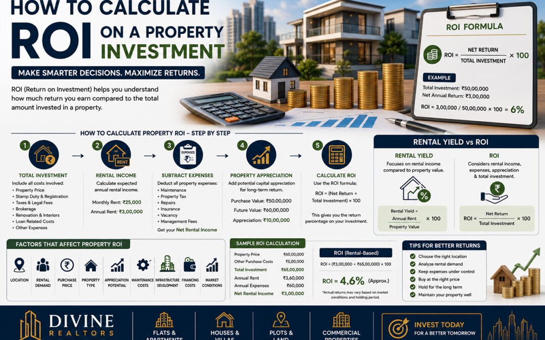 How to calculate ROI on a property investment
